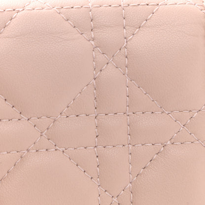 Christian Dior Lambskin Cannage Small Lady Dior Flap Card Holder Light Pink 8 of 8