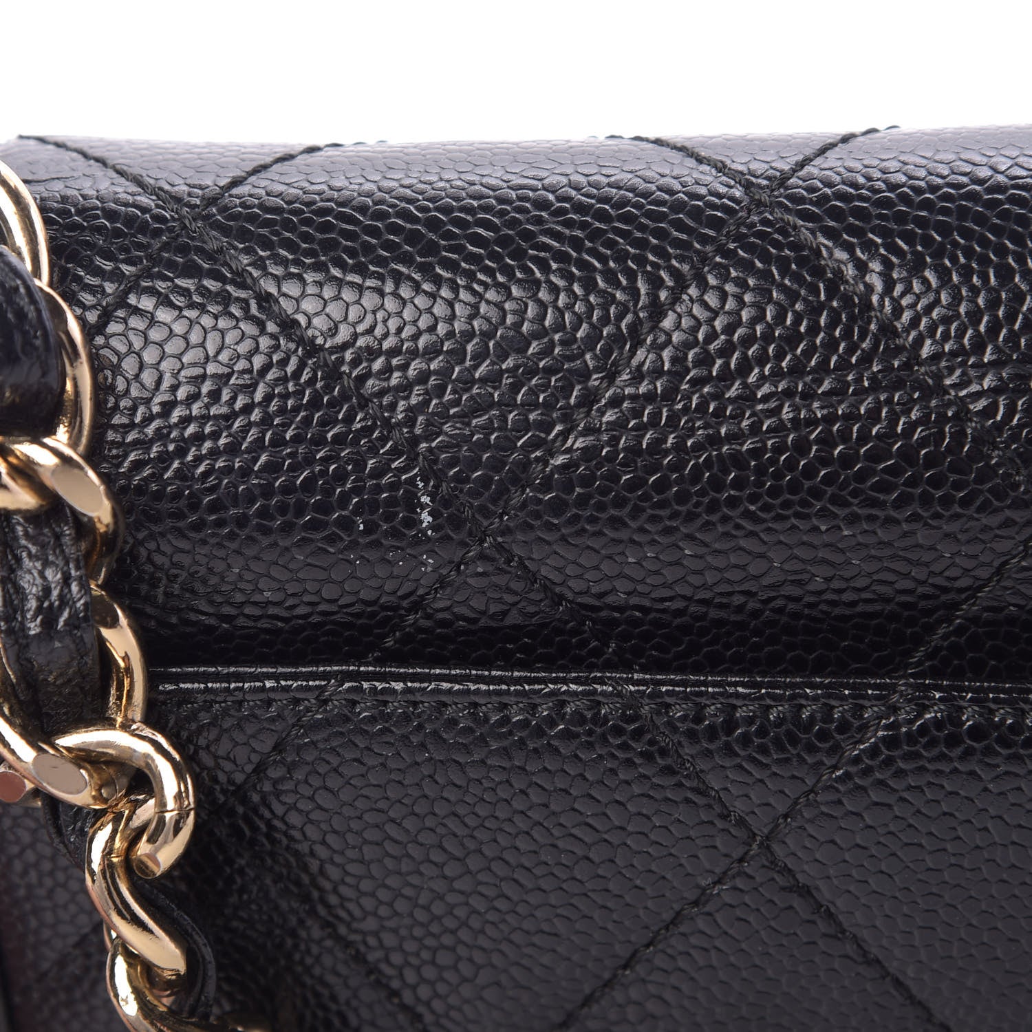 Chanel Caviar Quilted Medium Single Flap Black 12 of 12