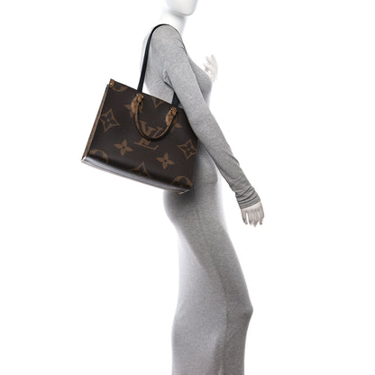 Louis Vuitton Reverse Monogram Giant Onthego MM 3 of 11