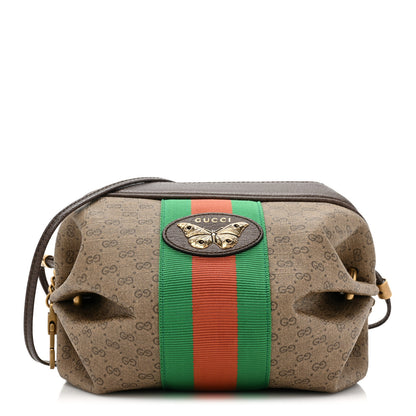 Gucci Mini Vintage GG Supreme Monogram Web Butterfly New Candy Crossbody Beige New Acero 1 of 9