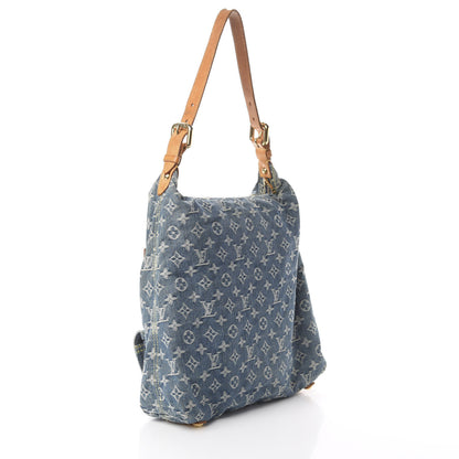 Louis Vuitton Denim Baggy GM Blue 2 of 8
