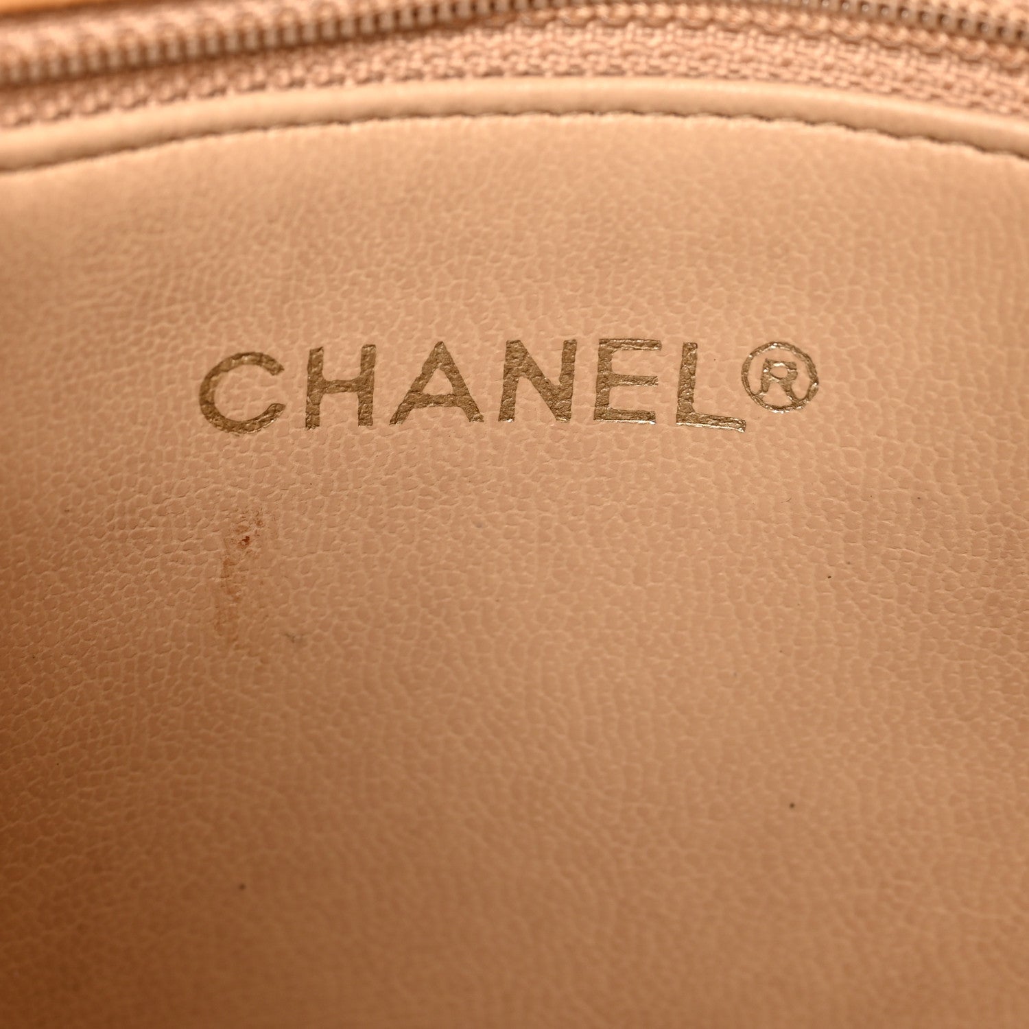 Chanel Lambskin Stitched Medium Single Flap Beige 7 of 16