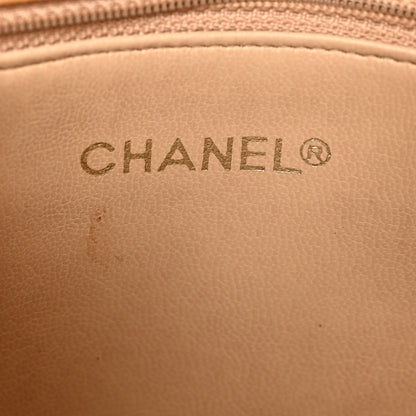 Chanel Lambskin Stitched Medium Single Flap Beige 7 of 16