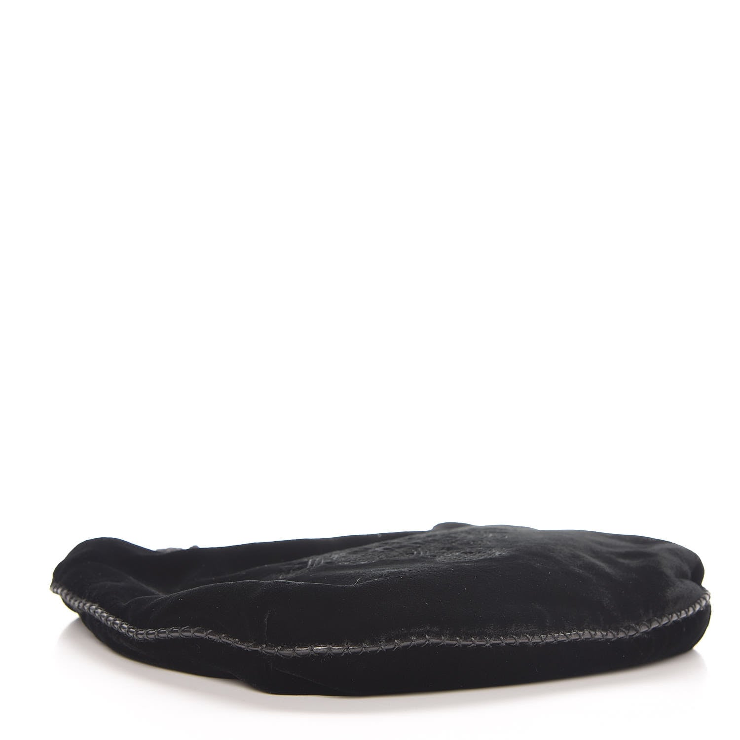 Prada Velluto Logo Pochette Black 4 of 8