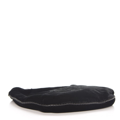 Prada Velluto Logo Pochette Black 4 of 8