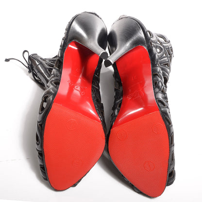 Christian Louboutin Nappa Let Me Tell You 120 Ankle Boots 37 Black 5 of 7