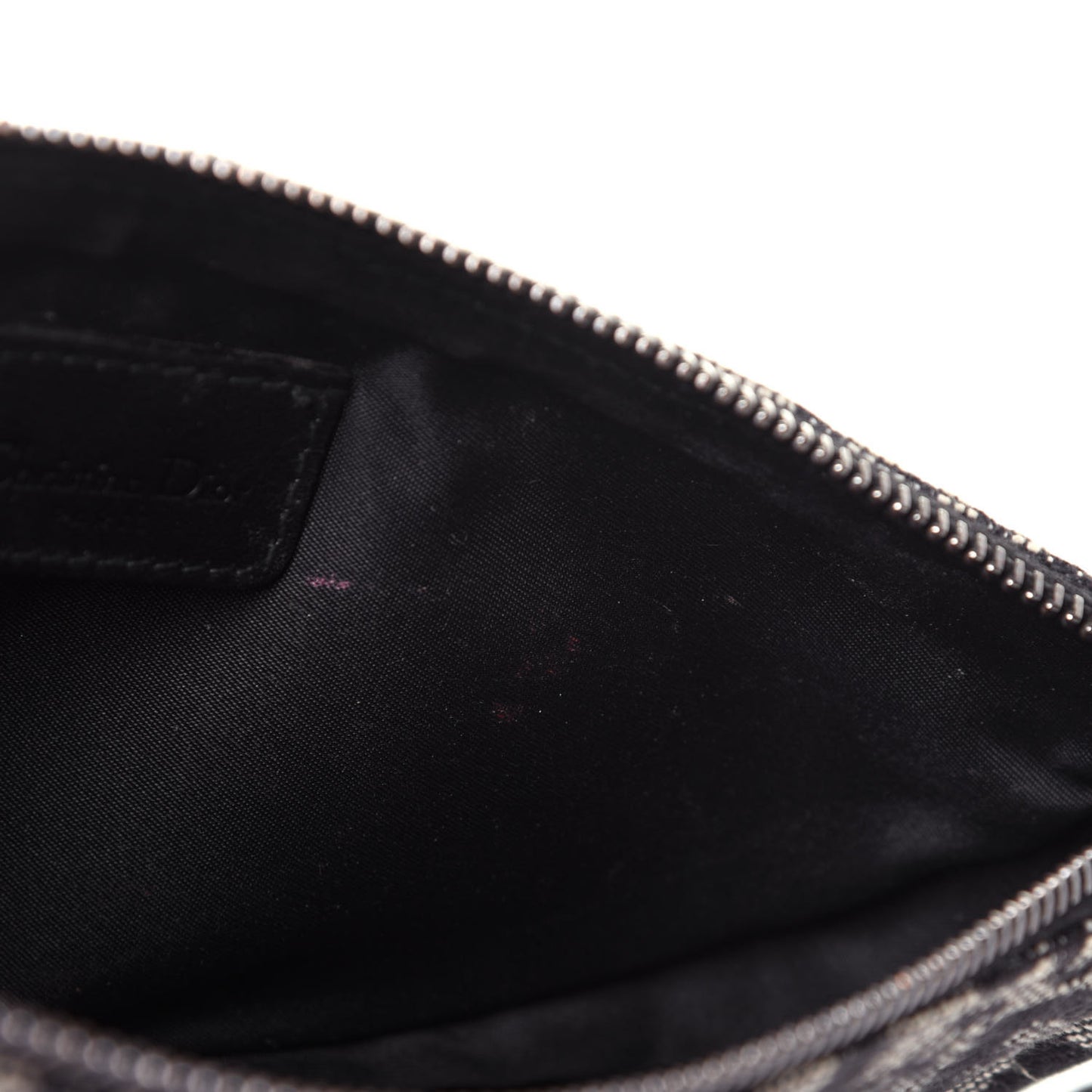 Monogram Mini Saddle Pochette Black