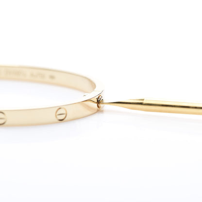 Cartier 18K Yellow Gold Small LOVE Bracelet 15 7 of 12