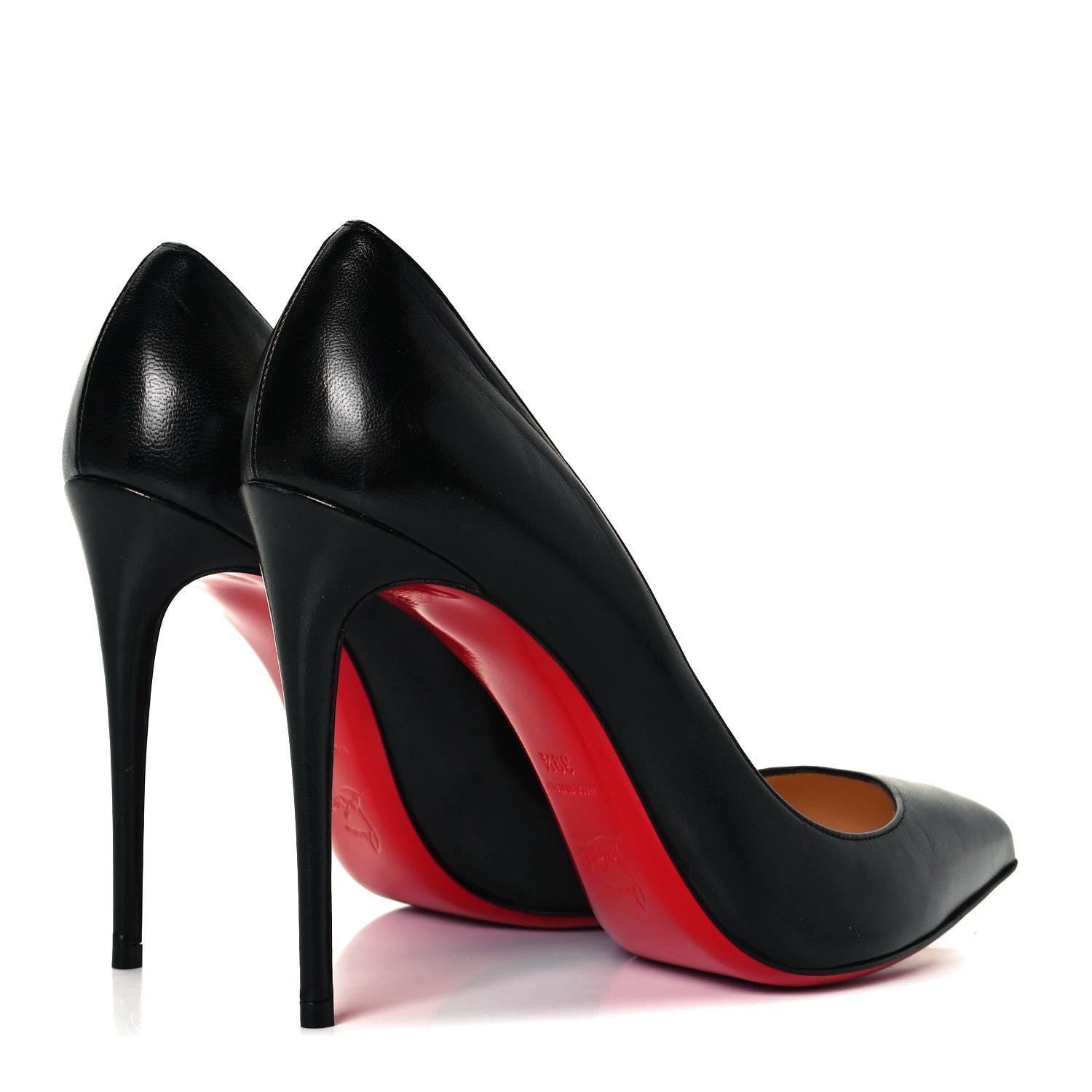 Christian Louboutin Shiny Nappa Pigalle Follies 100 Pumps 39.5 Black 4 of 10