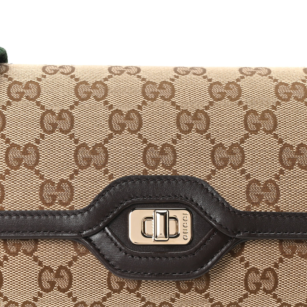 GG Monogram Small Luce Shoulder Bag Beige Ebony
