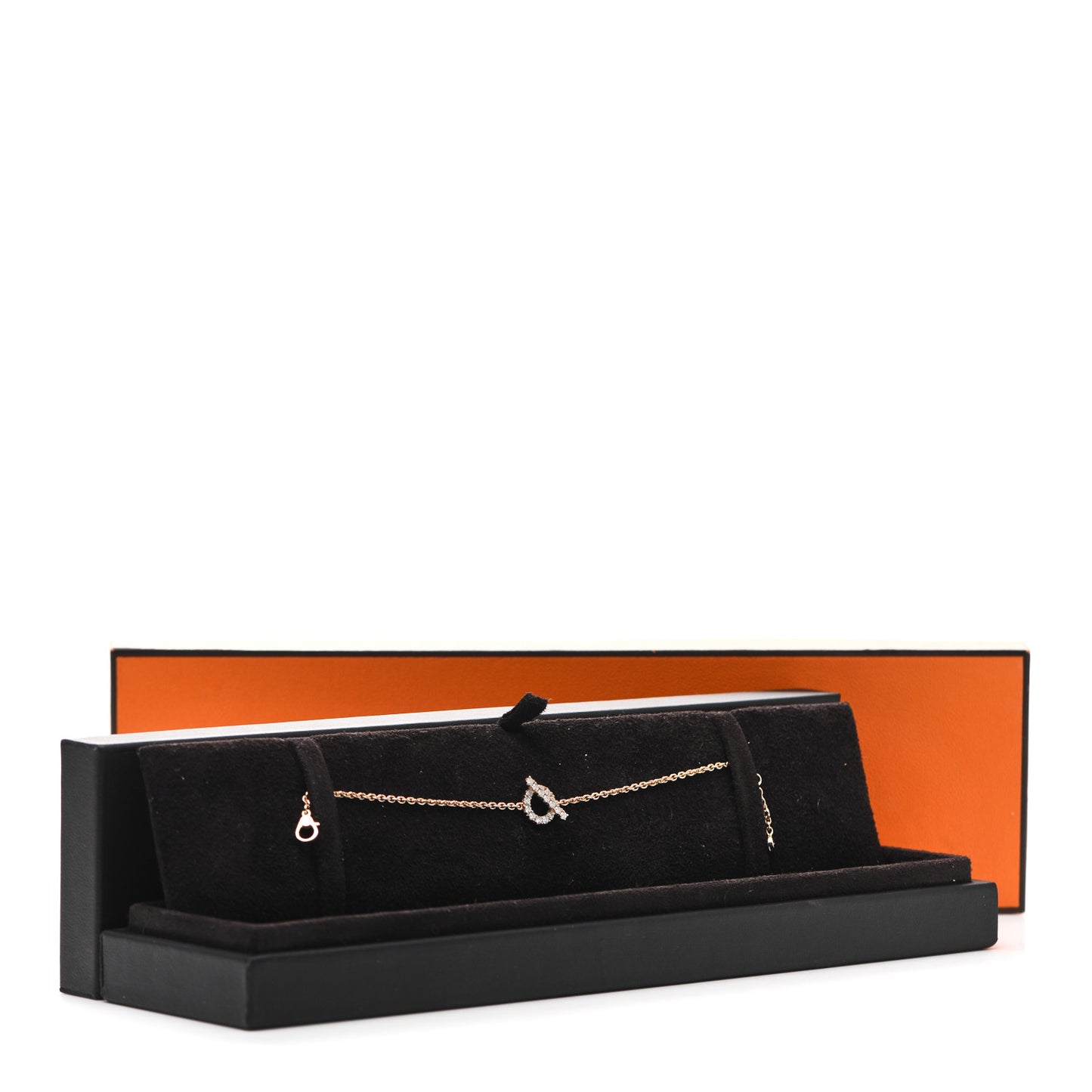 18K Rose Gold Diamond Finesse Bracelet ST