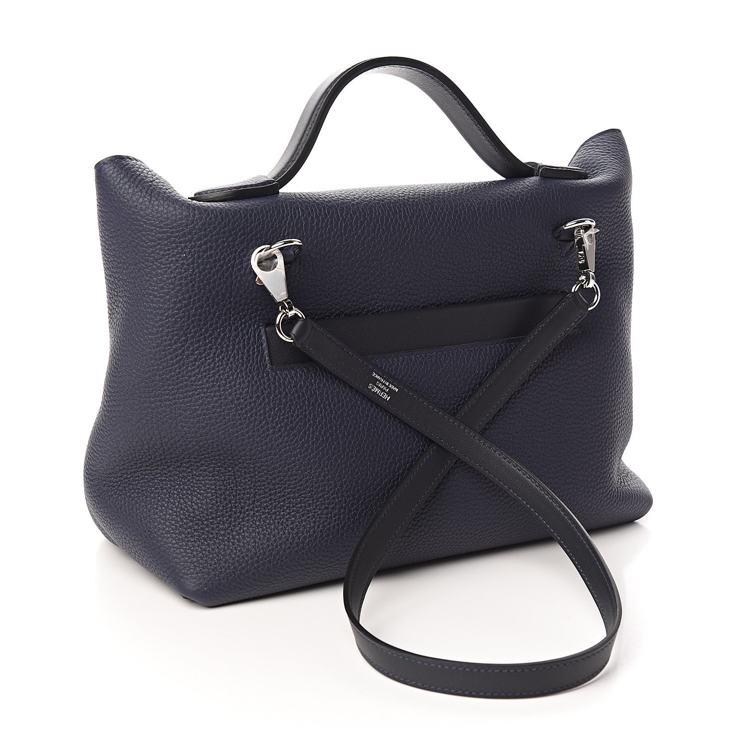 Hermes Togo Swift 24/24 29 Bleu Nuit Bleu Indigo Bordeaux Kraft 2 of 9