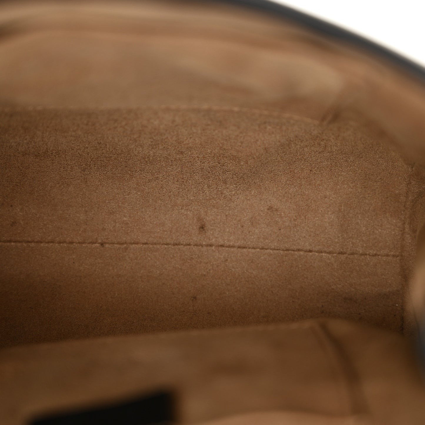 GG Supreme Monogram Calfskin Padlock Backpack Beige Cuir Black