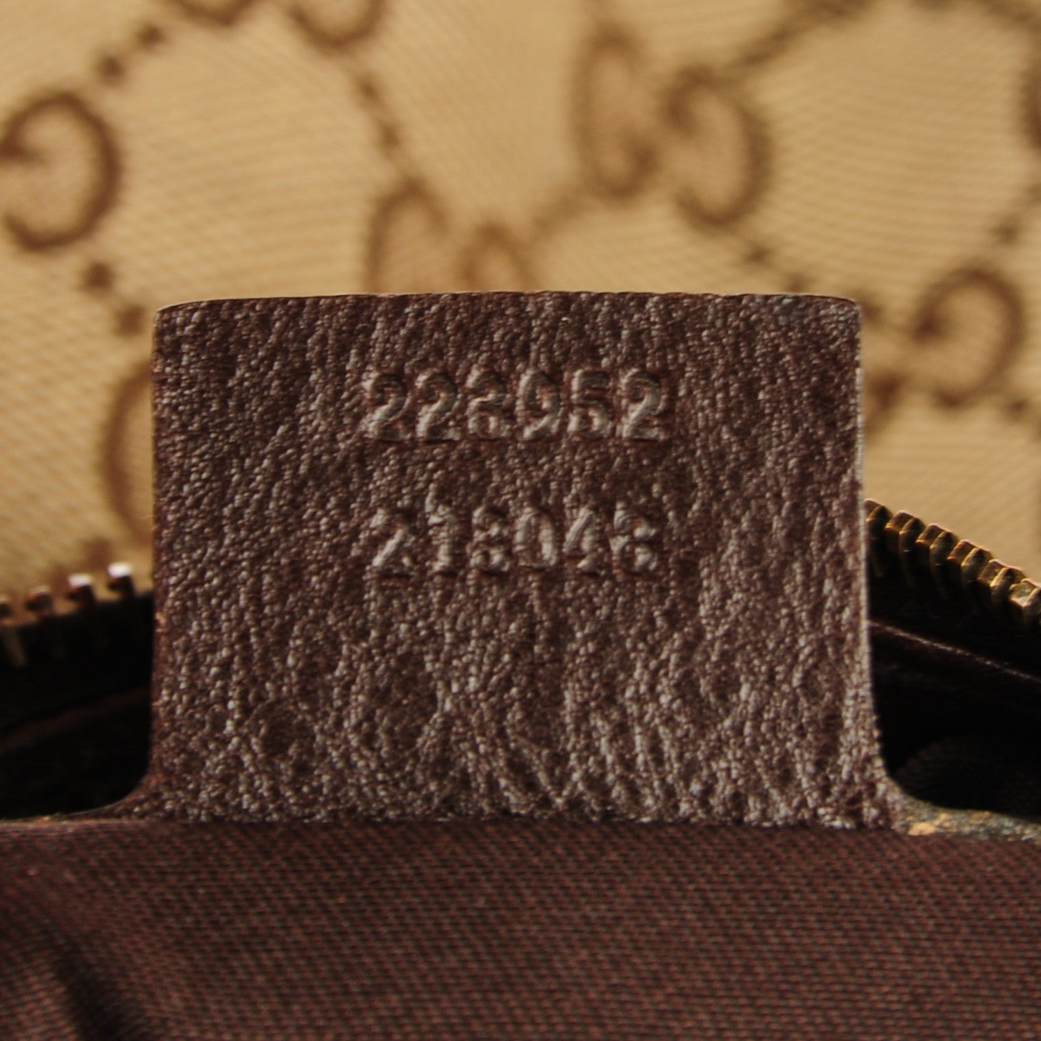 Gucci Monogram Medium Interlocking Hobo Brown 7 of 9
