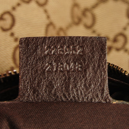 Gucci Monogram Medium Interlocking Hobo Brown 7 of 9