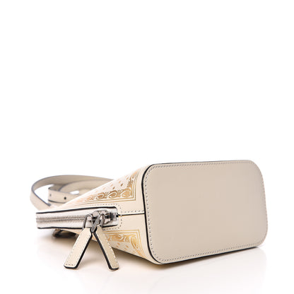 Gucci X SEGA Calfskin GUCCY Stars Mini Dome Shoulder Bag Mystic White Gold 3 of 9