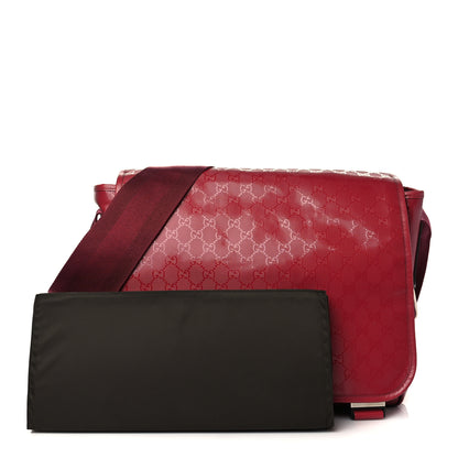 Gucci Imprime Monogram Mamas Diaper Bag Red 1 of 7