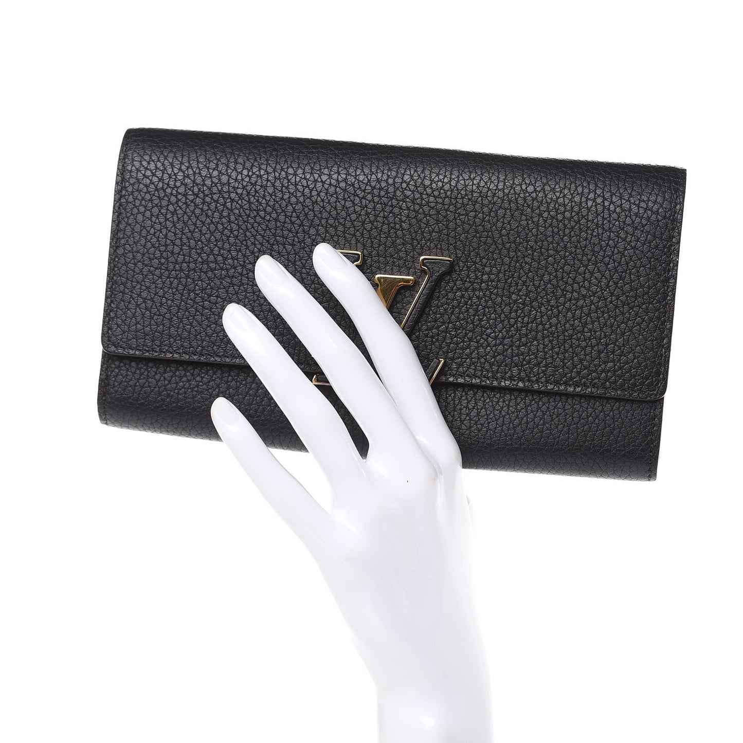 Taurillon Capucines Wallet Black