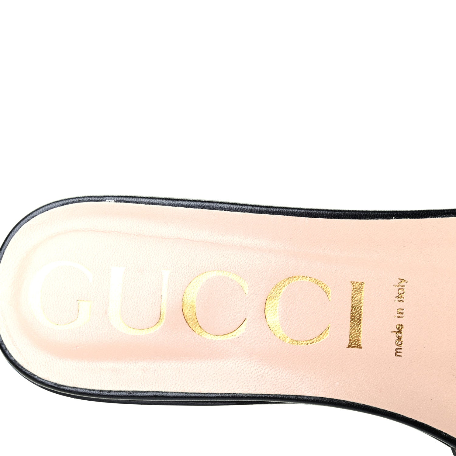 Gucci Malaga Kid Crystal Square G Madelyn Slide Sandals 39 Black 7 of 8