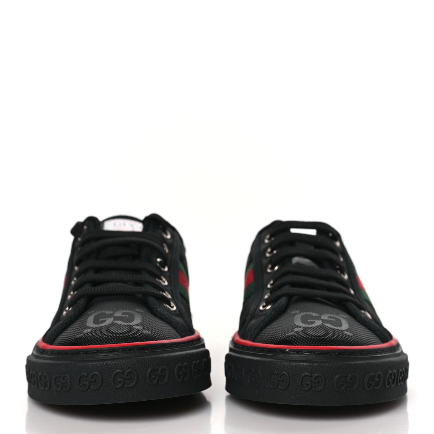 Econyl Nylon Web Monogram Off The Grid 1977 Tennis Sneakers 37.5 Black