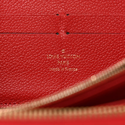 Louis Vuitton Empreinte Zippy Wallet Scarlet 7 of 11