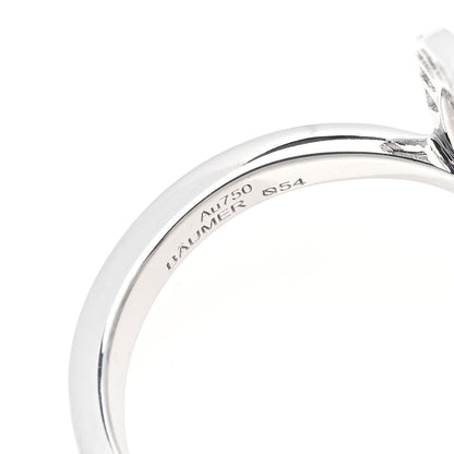 Chanel 18K White Gold Diamond Fil de Camelia Ring 54 6.75 6 of 6