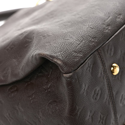 Louis Vuitton Empreinte Artsy MM Chocolate 9 of 10