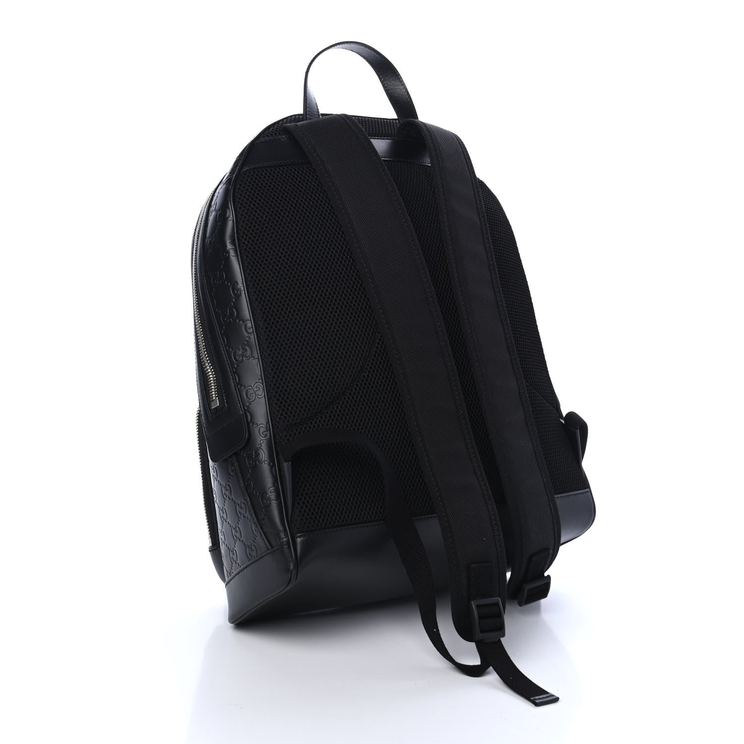 Gucci Guccissima Signature Day Backpack Black 2 of 4