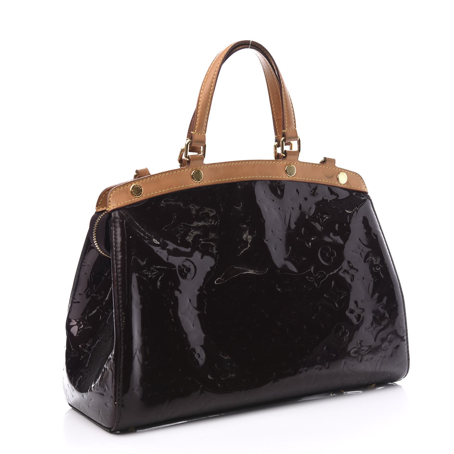 Louis Vuitton Vernis Brea MM Amarante 2 of 13