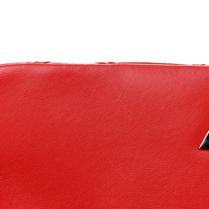 Louis Vuitton Lambskin Malletage GO-14 MM Rouge 14 of 14