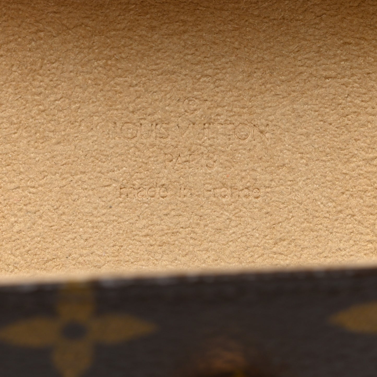 LOUIS VUITTON Monogram Pochette Florentine S
