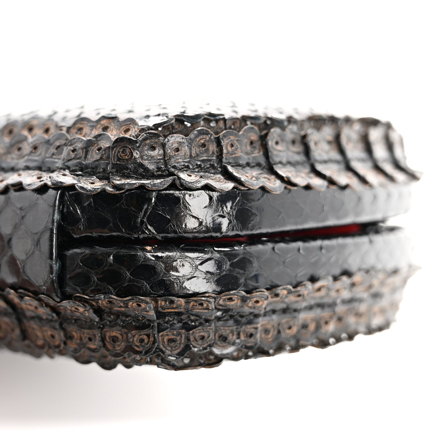 Impero Ayers Knot Clutch Black