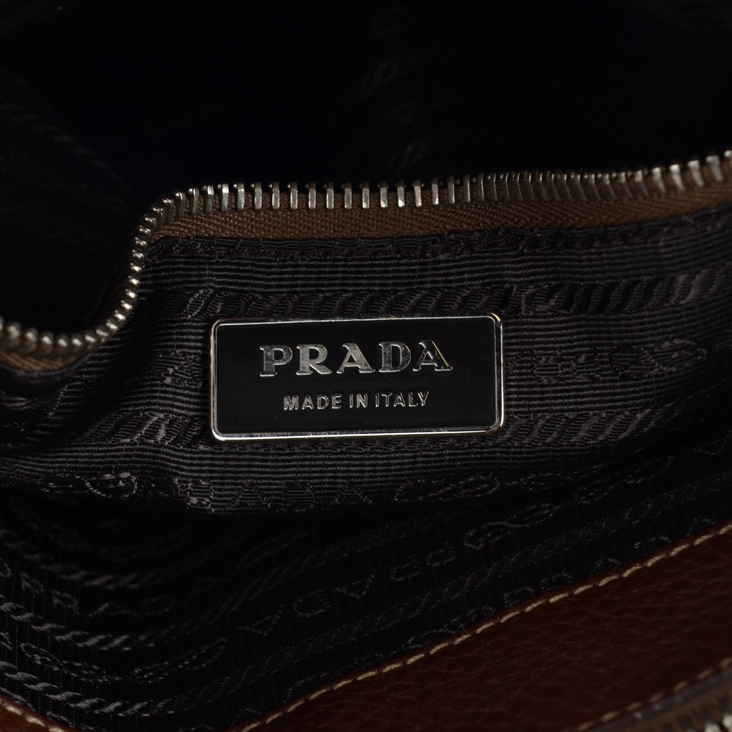 Cervo Deerskin Shoulder Bag Brown