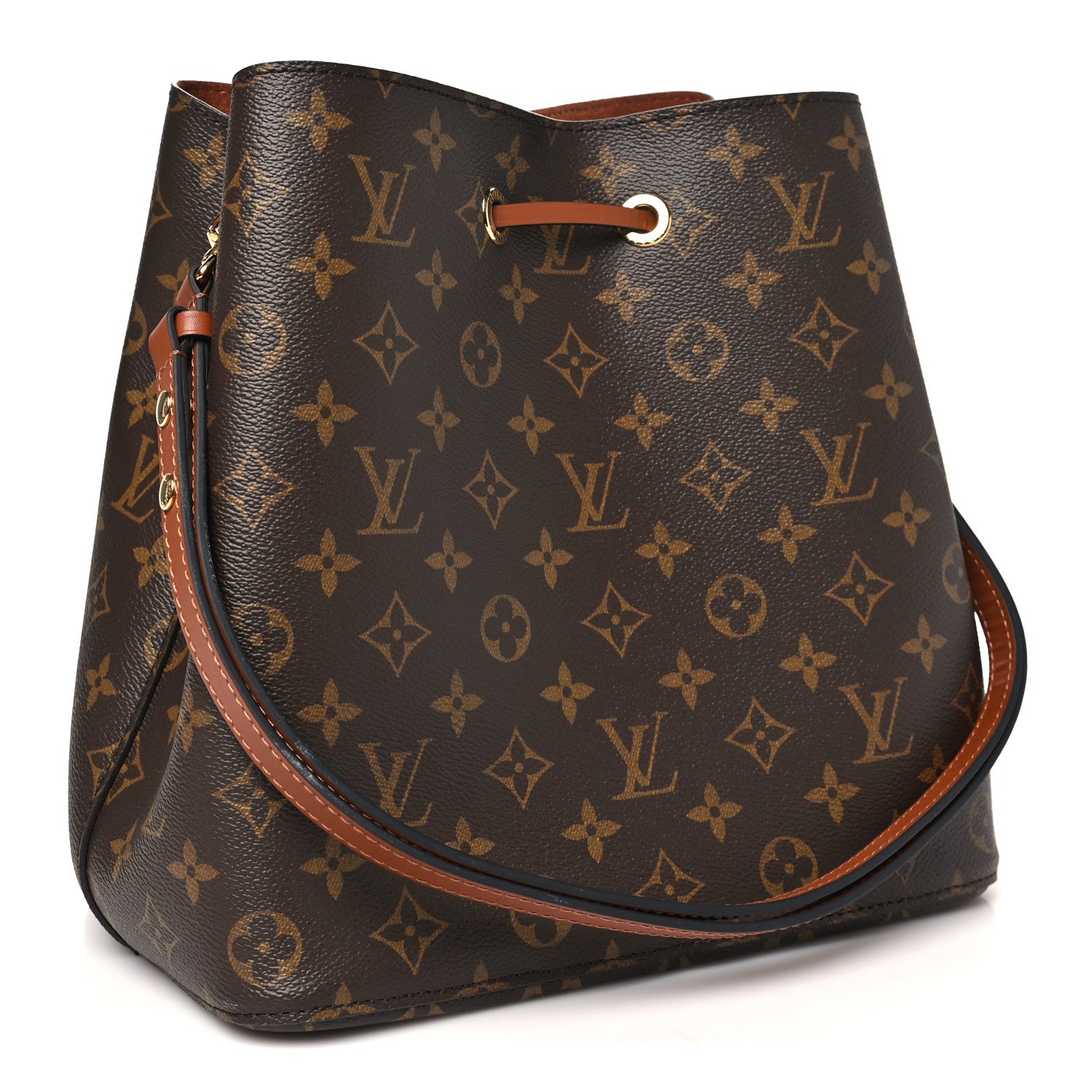 Louis Vuitton Monogram Neonoe MM Caramel 3 of 9