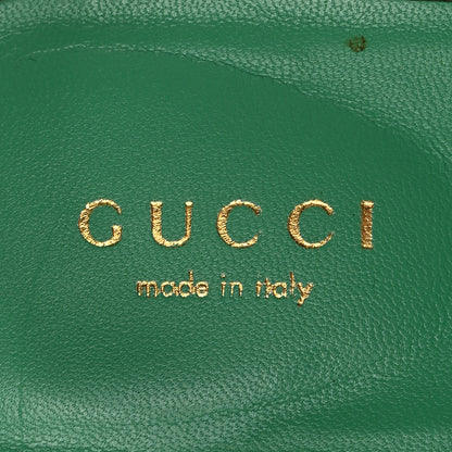 Gucci Nappa Vernice Crystal Ursula Thong Sandals 35.5 Jasmine Green 7 of 15
