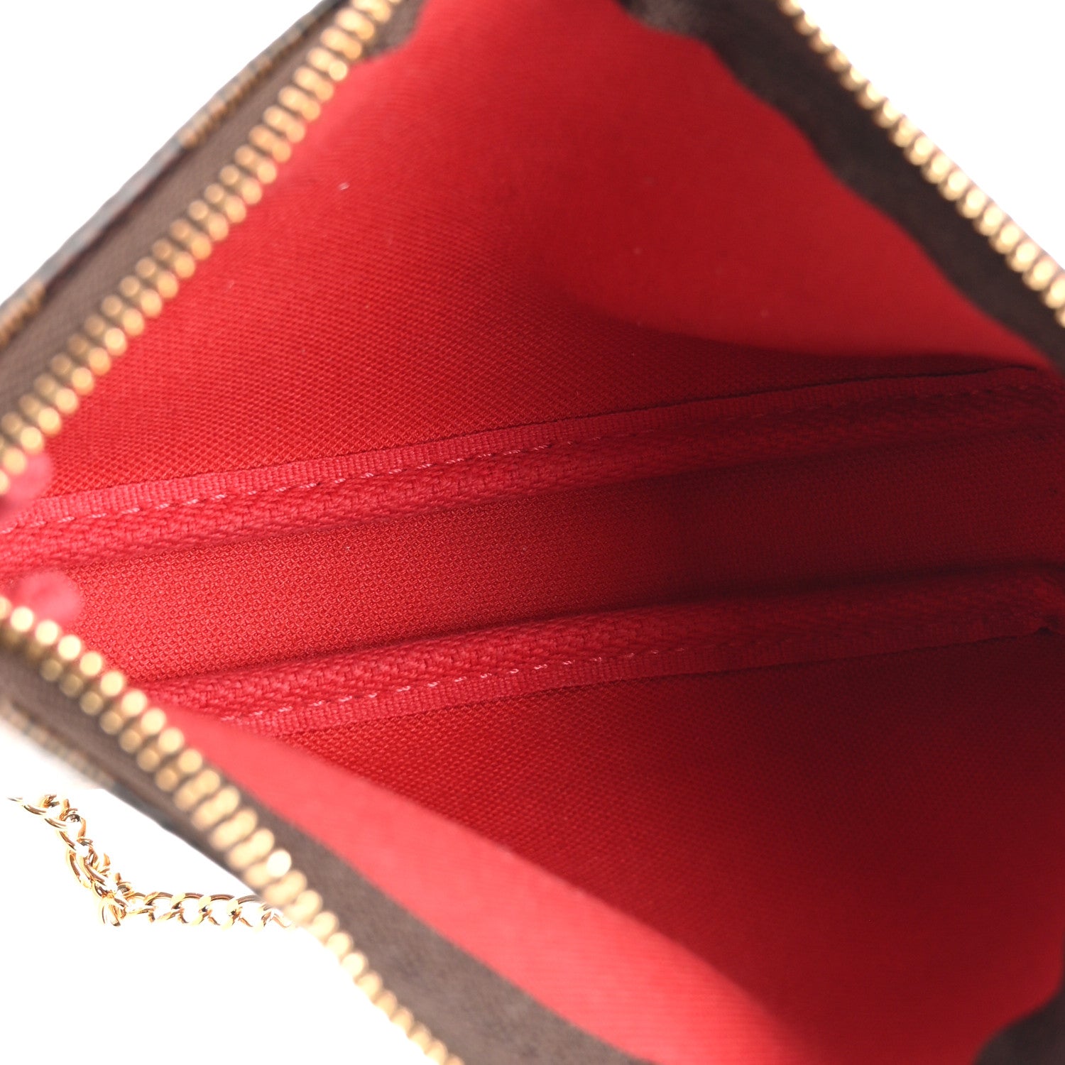 Louis Vuitton Damier Ebene Mini Pochette Accessories 5 of 8