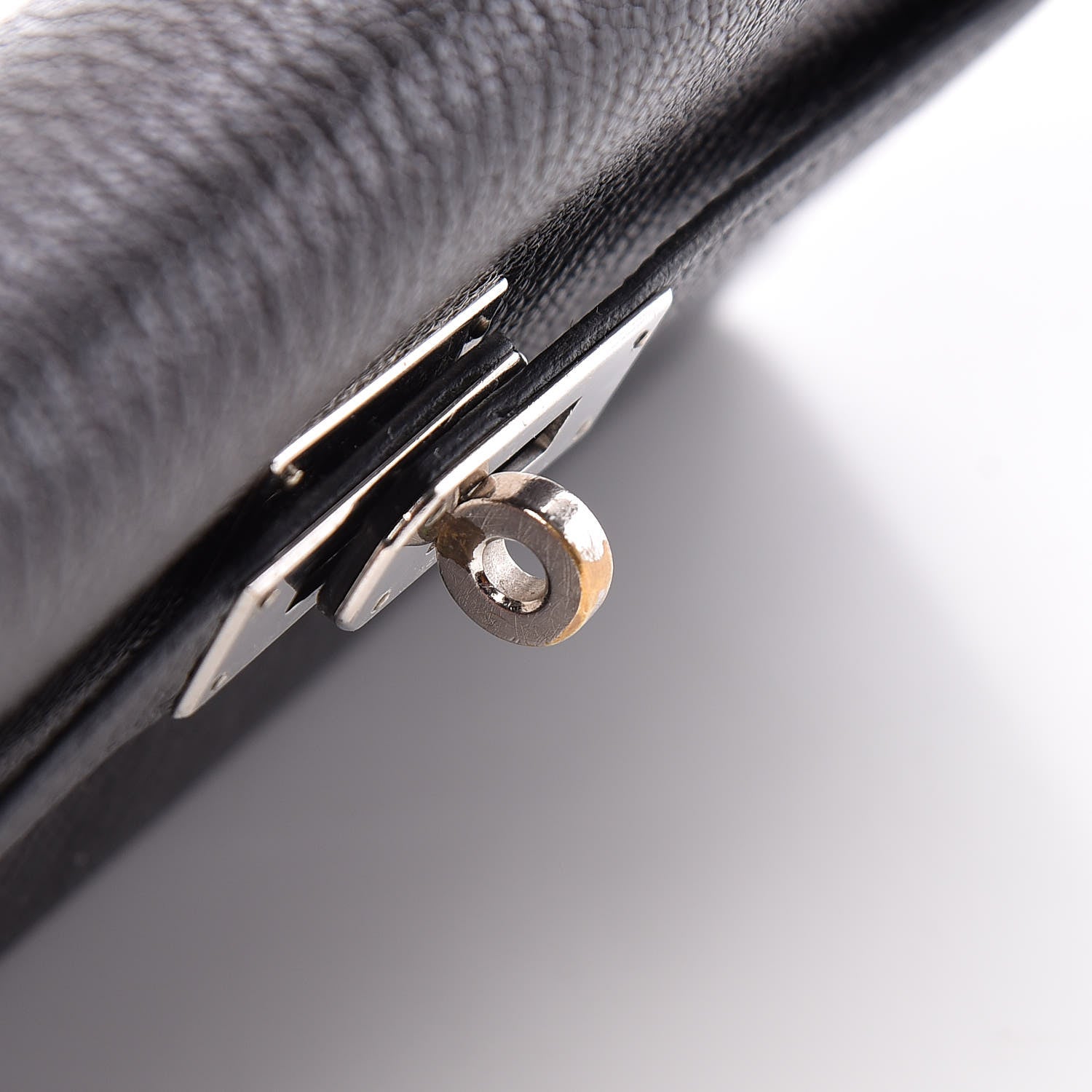 Hermes Chevre Mysore Kelly Longue Wallet Black 8 of 12