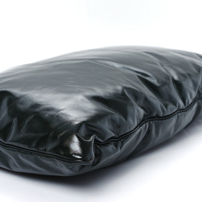 Bottega Veneta Patent Large Pillow Pouch Emerald Green 9 of 10