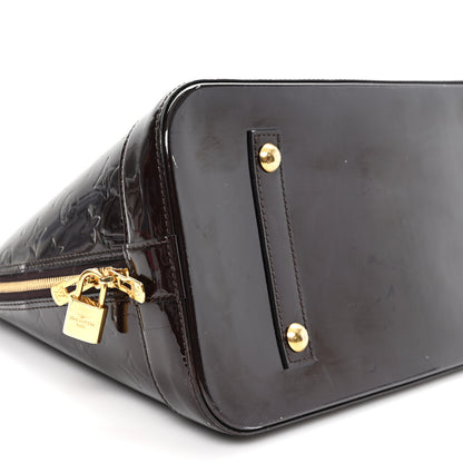 Louis Vuitton Vernis Alma GM Amarante 8 of 11