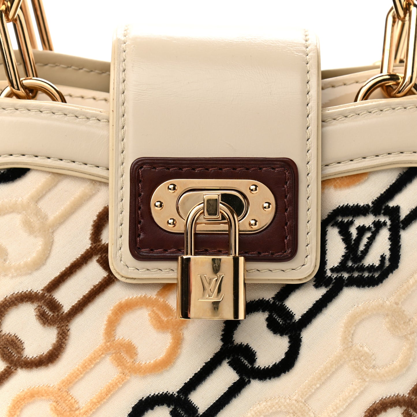 Velvet Chains Mini Linda Beige
