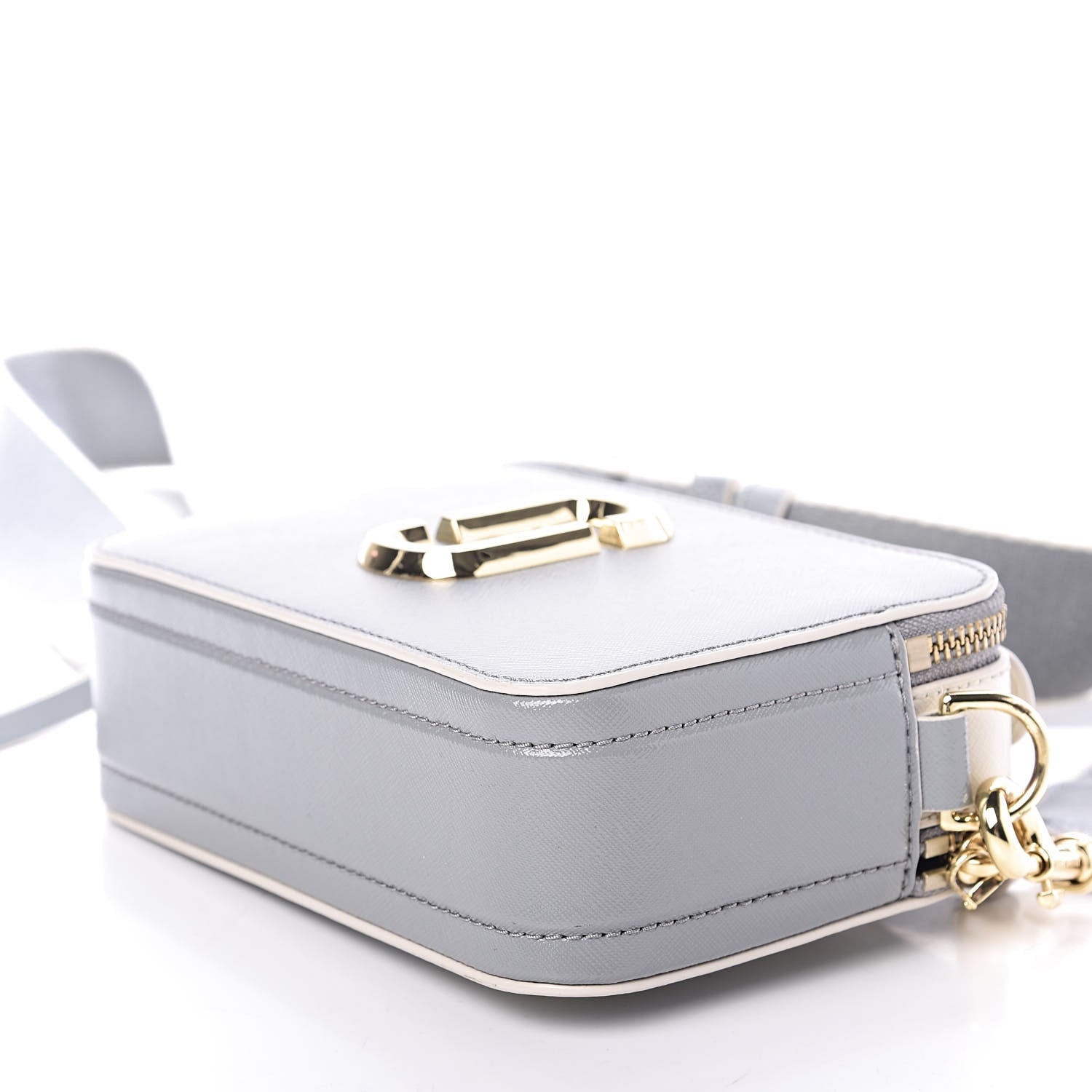 Marc Jacobs Saffiano Large The Sure Shot Camera Bag Rock Grey 7 of 9
