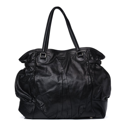 Gucci Calfskin Guccissima Large Full Moon Tote Black 1 of 19