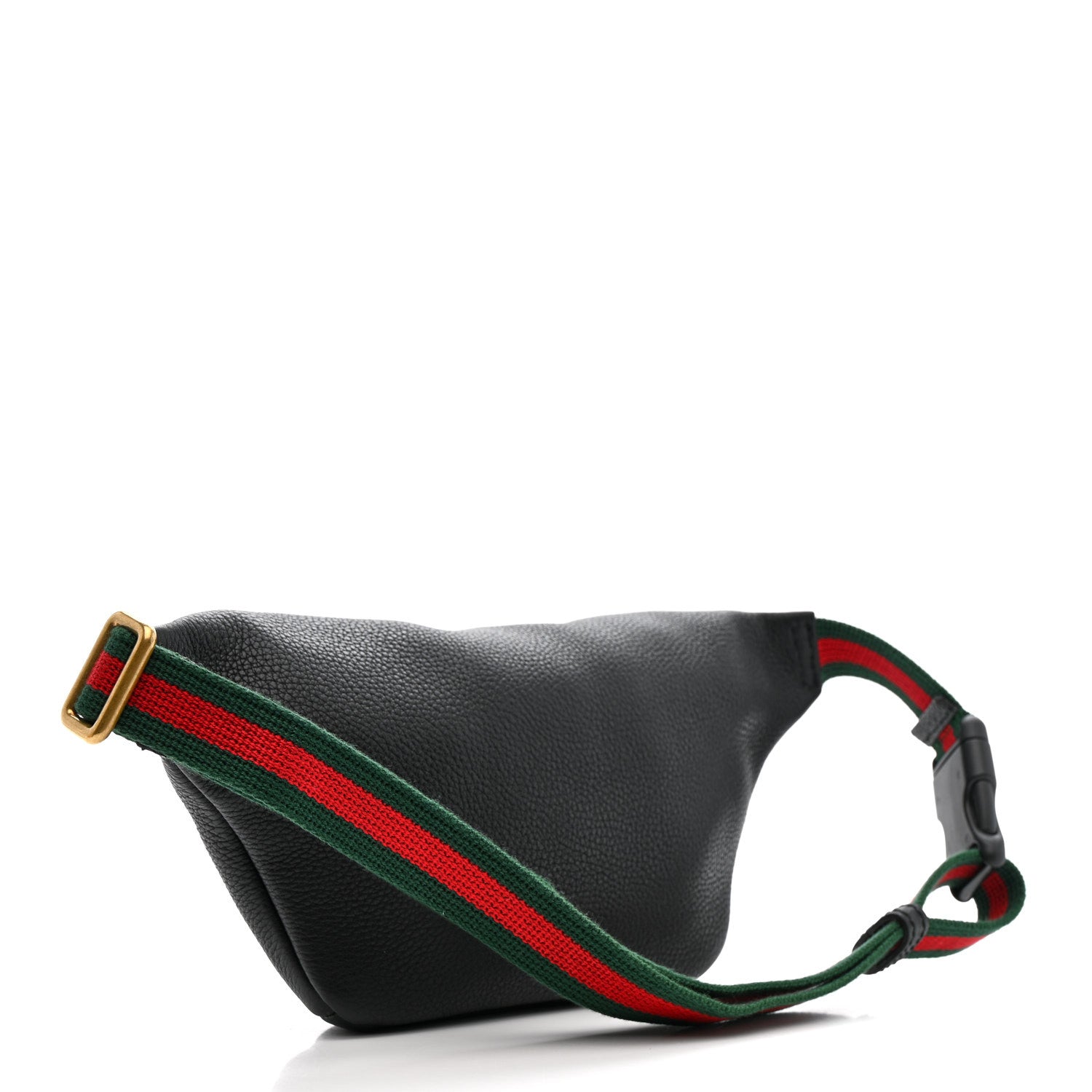 Gucci Grained Calfskin Small Logo Belt Bag Black 2 of 10