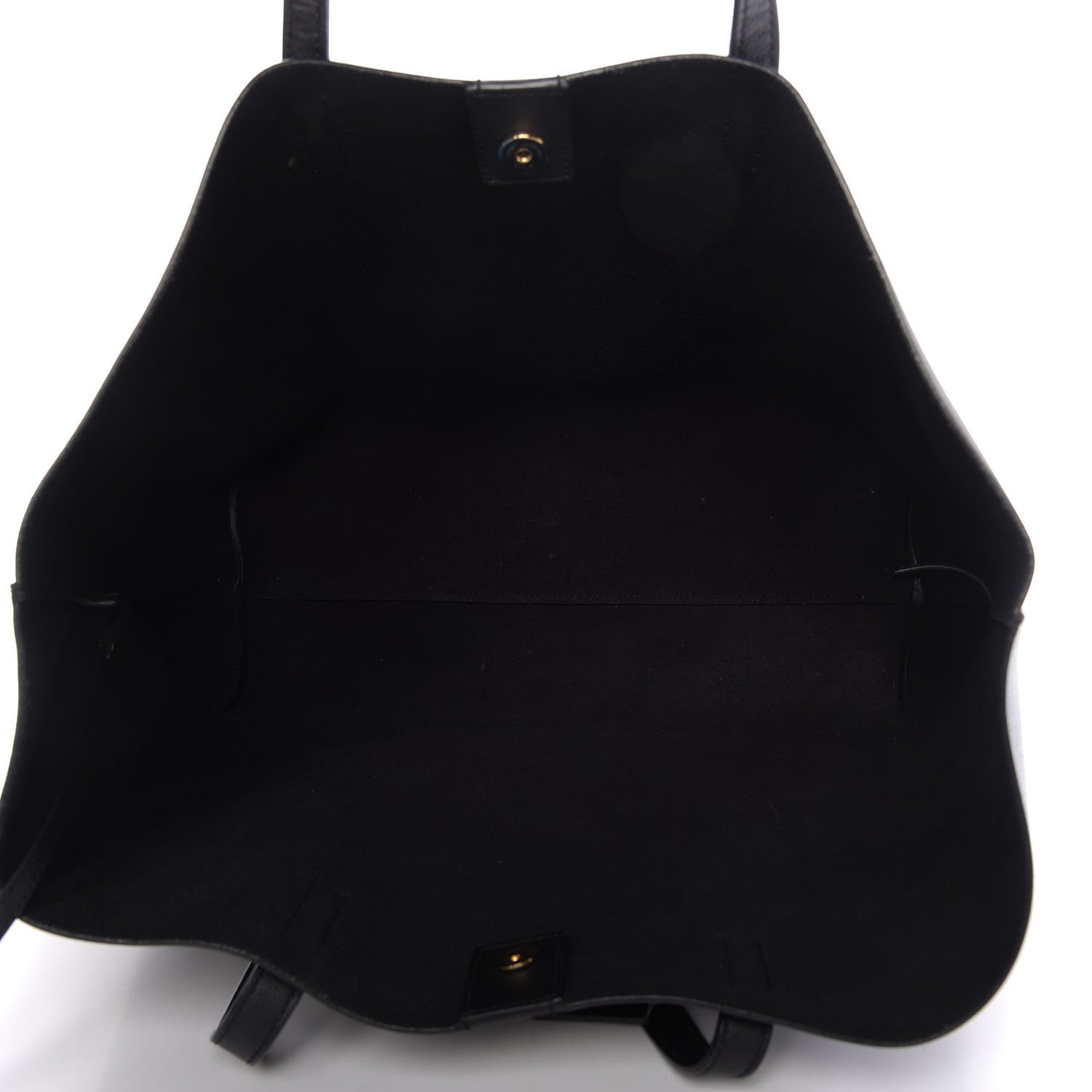 Saint Laurent Calfskin Large Shopping Tote Black 5 of 11