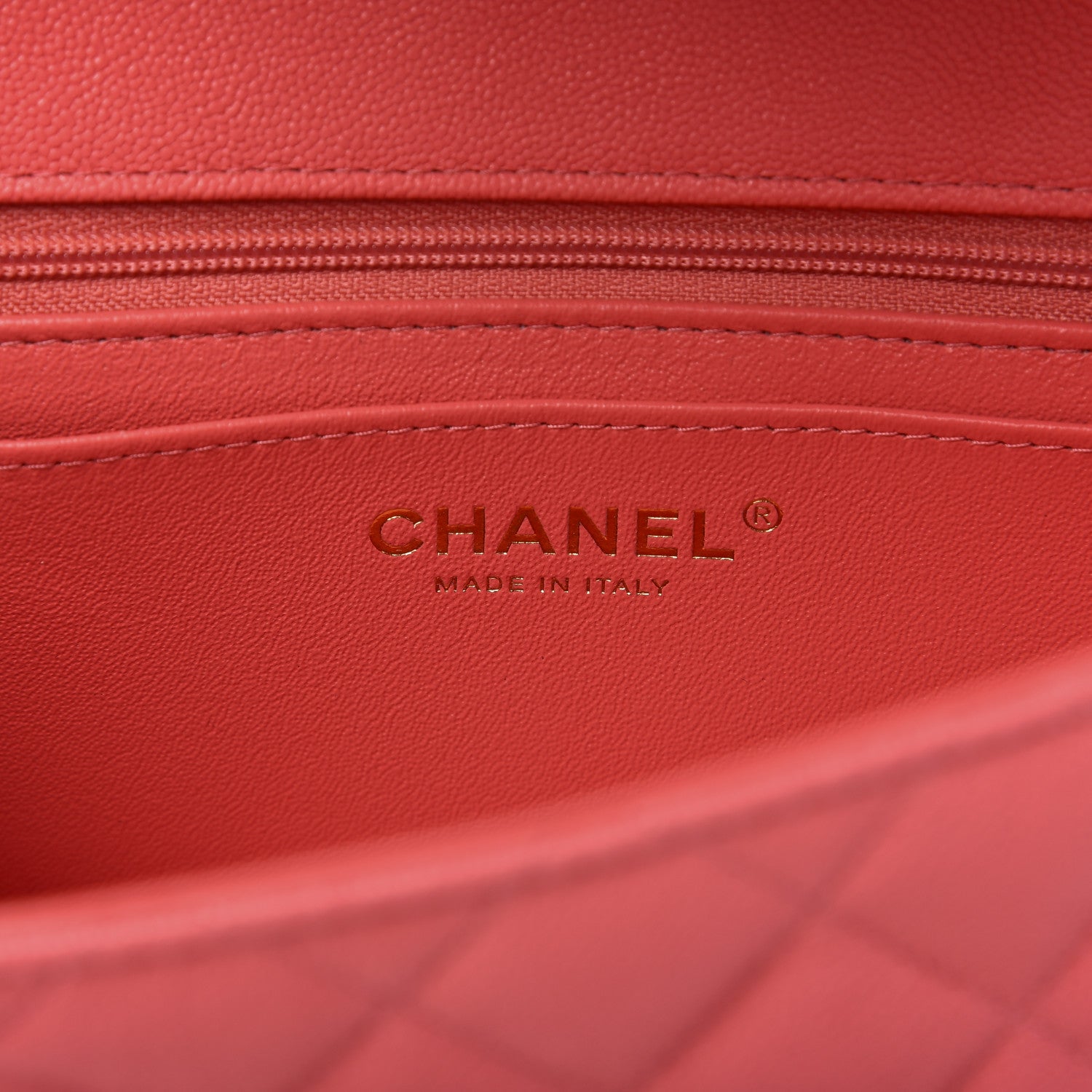Chanel Caviar Quilted Mini Top Handle Rectangular Flap Pink 8 of 12