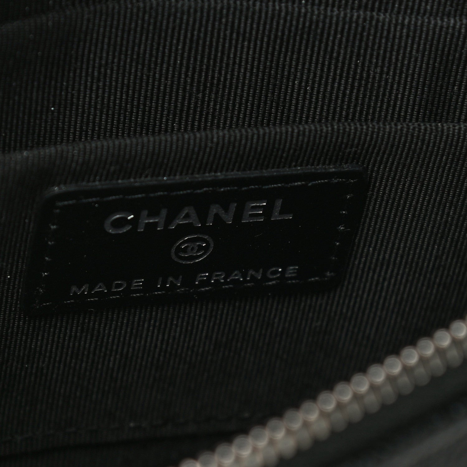 Chanel Caviar Quilted Classic Flat Wallet Pouch Black 8 of 13