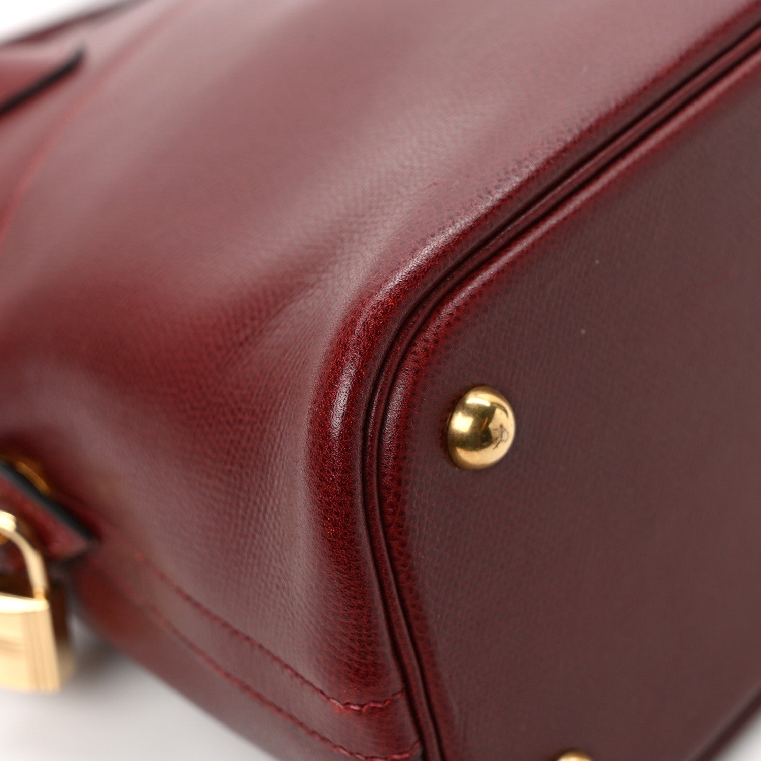 Hermes Veau Grain Lisse Bolide 31 Rouge H 9 of 10