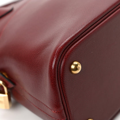 Hermes Veau Grain Lisse Bolide 31 Rouge H 9 of 10