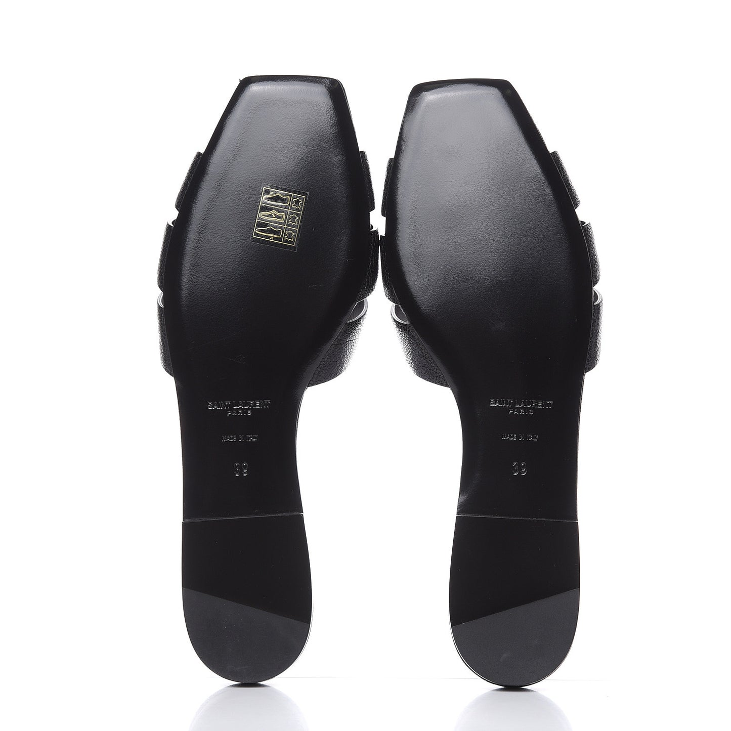Grain De Poudre Nu Pied 05 Slide Sandals 39 Black