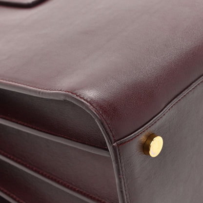 Saint Laurent Calfskin Small Sac De Jour Bordeaux 18 of 19